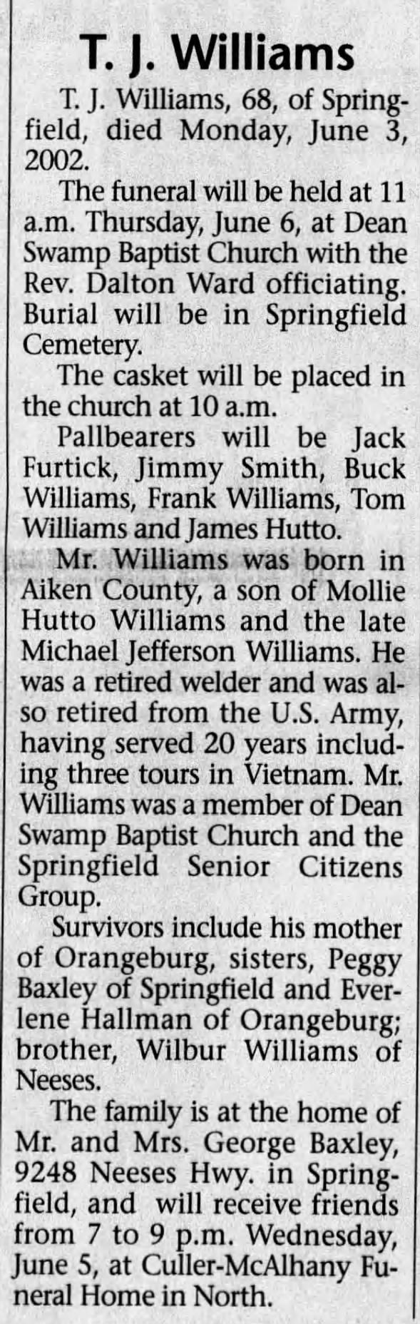 Clipping from The Times and Democrat